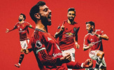 Xếp hạng 6 mùa giải của Bruno Fernandes tại Man Utd