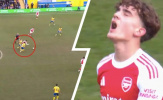Thần đồng của Arsenal gây sốt với pha solo kiểu Messi