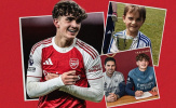 Thần đồng Max Dowman mang bóng dáng Messi tại Arsenal