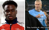 Saka mượn lời Haaland để bảo vệ lối chơi của Arsenal