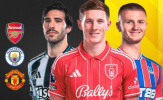 Arsenal nhắm bộ ba tiền vệ 100 triệu bảng
