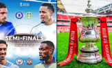 Man City gặp Southampton, Chelsea đụng độ Leeds ở bán kết FA Cup