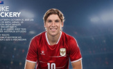 Indonesia đẩy nhanh việc nhập tịch tiền đạo Luke Vickery