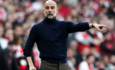 Pep giội gáo nước lạnh vào Man City sau cú sẩy của Arsenal