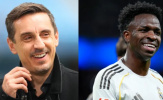 Neville không bất ngờ khi Vinicius chọn Real thay vì Arsenal
