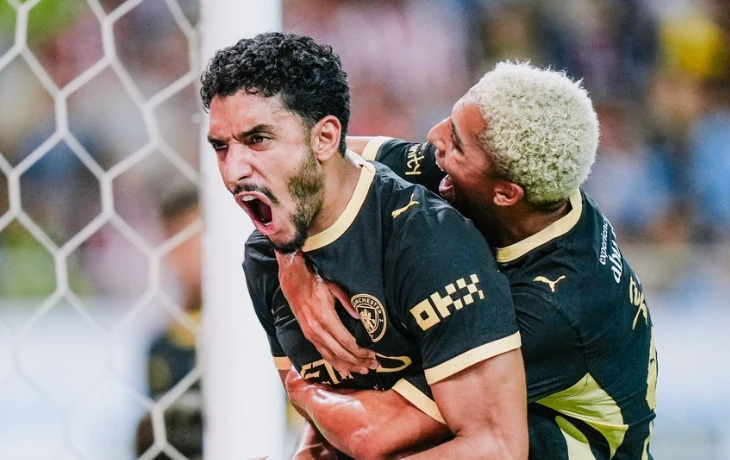 Marmoush lập cú đúp giúp Man City ngược dòng hạ Atletico Madrid