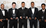 Declan Rice ghi điểm với phản ứng sau khi Bruno Fernandes thắng giải PFA