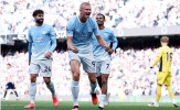 Haaland ghi bàn, Man City chiếm đóng ngôi đầu Ngoại hạng Anh