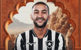 Hakim Ziyech gia nhập Botafogo, bắt đầu chương mới sự nghiệp
