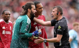 Alisson Becker bị phạt 8.000 bảng vì đá bảng trọng tài