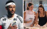 Bạn gái cũ và vợ của Neymar cùng xuất hiện trên chương trình nấu ăn