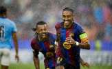 Không cần trung phong, Hansi Flick vẫn biến Barca thành quái vật