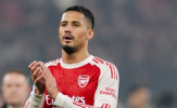 Tình hình chấn thương của Saliba, Mosquera và Ben White ra sao?