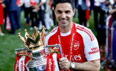 Chức vô địch tiếp thêm động lực cho Arteta ở Arsenal