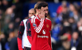 Bruno Fernandes rơi lệ trong ngày MU gục ngã trước Chelsea