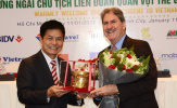 Chủ tịch ITF mong Việt Nam có trung tâm quần vợt quốc gia