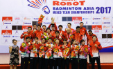 Nhật Bản vô địch thuyết phục ở giải cầu lông đồng đội châu Á