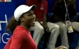 Video: Pha đánh hỏng nhạt hơn nước ốc của Venus Williams