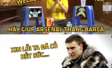 Ảnh chế: Arsenal quyết giữ truyền thống 'lót đường'; LORD Bendtner, KING Welbeck bất lực