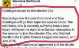Vừa bán được Gundogan, Dortmund đã 'troll' ngay Man City