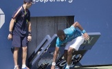 Chùm ảnh: Gael Monfils dính tai nạn dở khóc dở cười vì chiếc đồng hồ