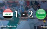 Iraq 1-2 Saudi Arabia (Vòng loại thứ ba World Cup 2018)