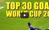 30 bàn thắng đẹp nhất World Cup 2014