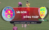 Sài Gòn FC 4-0 Đồng Tháp (Vòng 25 V-League 2016)