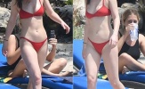 Người đẹp '50 sắc thái' nóng bỏng với bikini nhỏ xíu