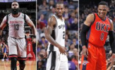 NBA Awards 2017: Leonard có 2 đề cử, Westbrook và Harden tranh MVP
