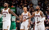 Bộ ba Cavaliers trong game 4 trước Boston Celtics