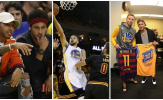 Neymar, Hamilton dự khán, Curry khiến cả LeBron James và Kevin Love tẽn tò