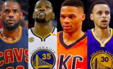 Curry, Lebron, Durant, Westbrook, Irving và những pha bóng hay nhất mùa này