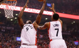 CHÍNH THỨC: Raptors 'trói chân' thành công bộ đôi Kyle Lowry - Serge Ibaka