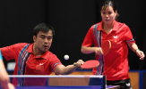 Bóng bàn: Tấn Quỳnh và Trần Nga thua trắng trong ngày ra quân