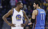 Sao Thunder bị 'đe dọa' nếu chụp hình chung với Durant