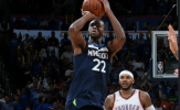 Anthony 'chết đứng' trước cú kết liễu trận đấu của sao Timberwolves