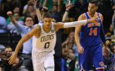 Sao trẻ 19 tuổi ghi dấu ấn, Boston Celtics thắng dễ New York Knicks trên sân nhà