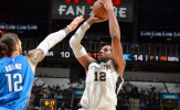 LaMarcus Aldridge lại sáng, Spurs chặn chuỗi thắng liên tiếp của Thunder