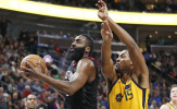 Harden đánh 'khúc bi ai', Jazz tiếp tục nếm trái đắng trước Rockets