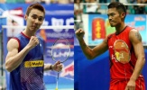Lin Dan hẹn Lee Chong Wei ở chung kết kinh điển