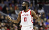 Rockets thấp thỏm lo âu ngày cuối năm vì Harden