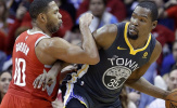 Durant bình thản khi Warriors 'lép vế' Rockets ở NBA Regular Season