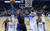 NBA 2017-18, 76ers 112-122 Thunder: Khác biệt nằm ở thủ lĩnh
