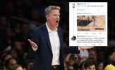 Tin nóng: Hậu troll đểu James Harden, Steve Kerr đổ lỗi cho Iphone X