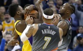 NBA 2017-2018, Los Angeles Lakers 108-104 OKC Thunder: Phòng thủ như mơ ngủ