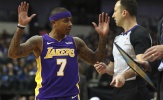 NBA 2017-18: Lakers bại trận trong ngày Isaiah Thomas ra mắt