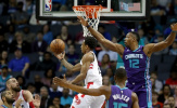 NBA 2017-18, Toronto 123-103 Charlotte: Nicolas Batum ngớ ngẩn, khủng long dẫm nát bầy ong tội nghiệp