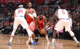Ảnh nóng NBA: LA Clippers trở thành nạn nhân tiếp theo của Houston Rockets