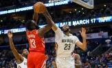 Houston 107-101 New Orleans: James Harden dùng số lượng trị chất lượng
